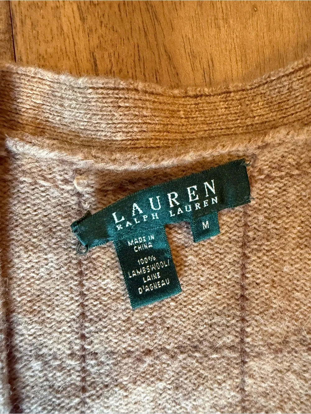 Vintage Ralph Lauren Peplum Style Sweater